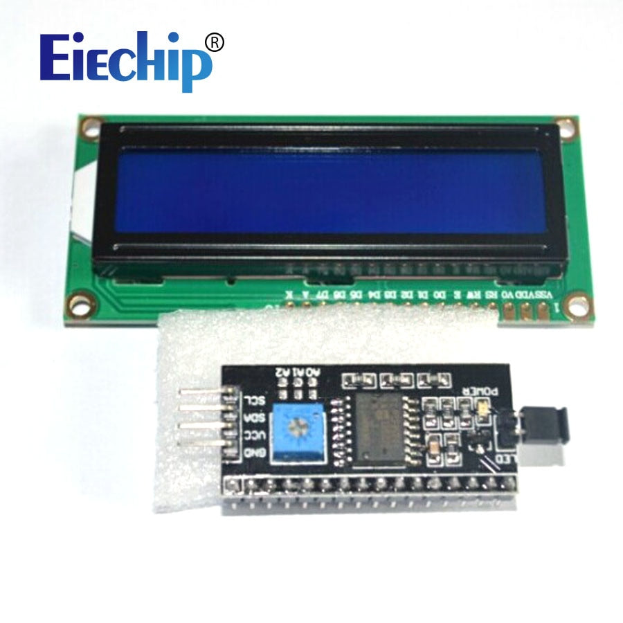 Module LCD 1602 I2C HD44780 SOUDÉ Affichage ÉCRAN Compatible Avec ARDUINO RASP... Vert (583 - Foto 4