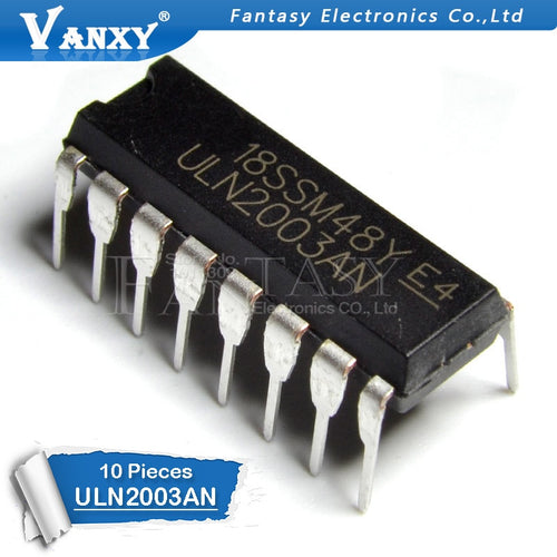10PCS ULN2003AN DIP16 ULN2003A DIP-16 ULN2003 ULN2003APG DIP new and original IC